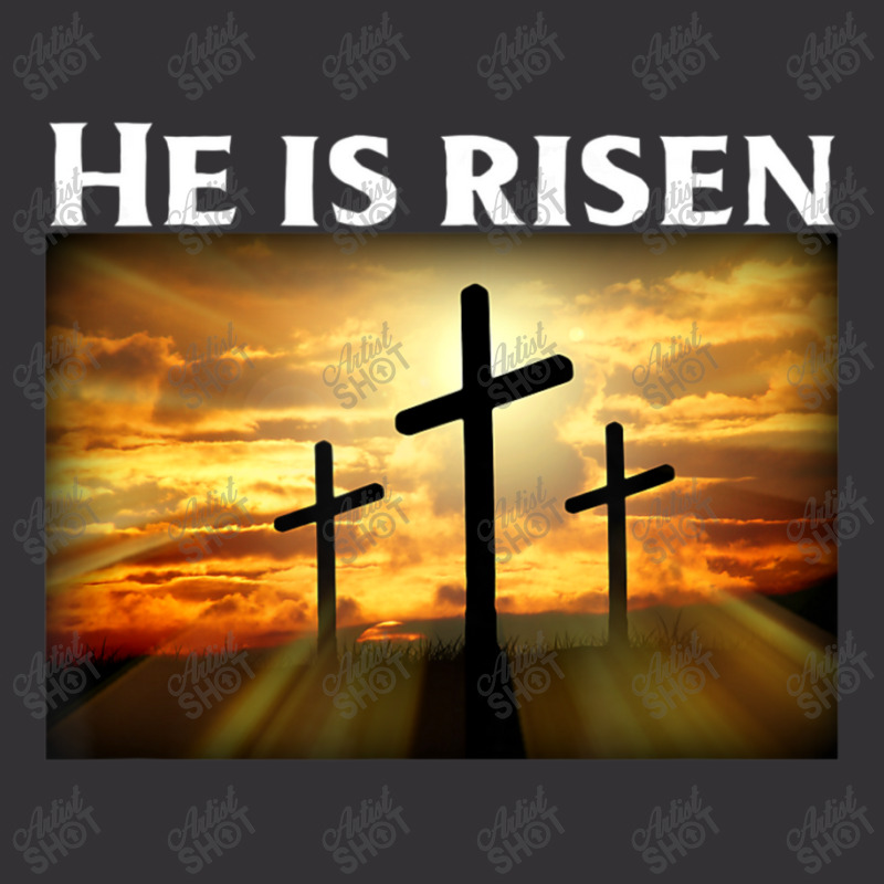 Easter He Is Risen Christian Vintage Short | Artistshot