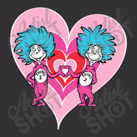 Dr. Seuss Thing 1 Thing 2 Love Vintage Short | Artistshot