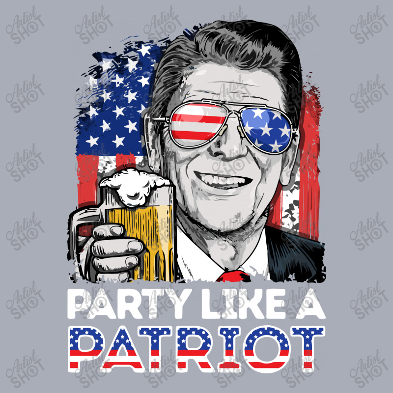 Reagan Ronald Party Like A Patriot Gifts Tank Dress by LiqueGifts | Artistshot