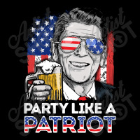 Reagan Ronald Party Like A Patriot Gifts Maternity Scoop Neck T-shirt | Artistshot