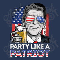 Reagan Ronald Party Like A Patriot Gifts Ladies Denim Jacket | Artistshot