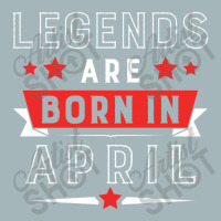 Legends Are Born In April Unisex Sherpa-lined Denim Jacket | Artistshot