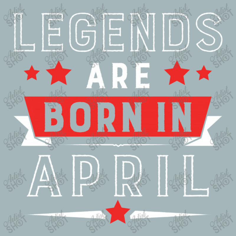 Legends Are Born In April Unisex Sherpa-lined Denim Jacket | Artistshot