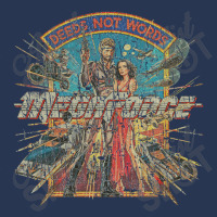 Megaforce Deeds Not Words 1982 Ladies Denim Jacket | Artistshot