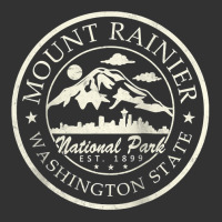 Vintage National Park Mt Rainier Baby Bodysuit | Artistshot