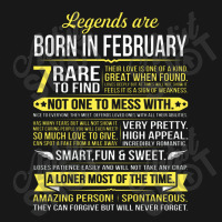 Legends Are Born In February Flannel Shirt | Artistshot