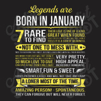 Legends Are Born In January T-shirt | Artistshot