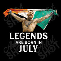 Legends Are Born In July   Conor Mcgregor Pocket T-shirt | Artistshot