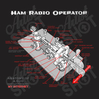 Ham Radio Operator Morse Code Key T-shirt | Artistshot