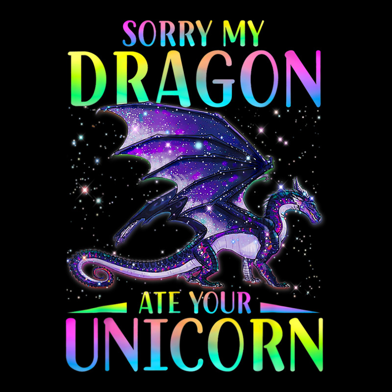 Sorry My Dragon Ate Your Unicorn Funny Maternity Scoop Neck T-shirt by whoretacarpal | Artistshot