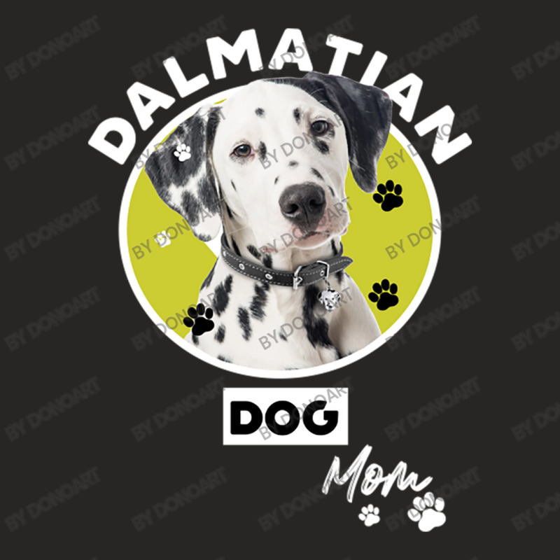 Dalmatian Dog Mom Ladies Fitted T-Shirt by DonoArt | Artistshot