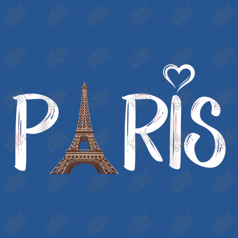 Love Sign The Eiffel Tower From Paris France Ladies Fitted T-Shirt by tonierich | Artistshot