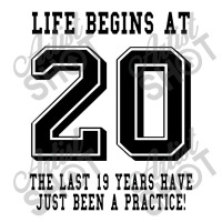 Life Begins At 20... 20th Birthday V-neck Tee | Artistshot