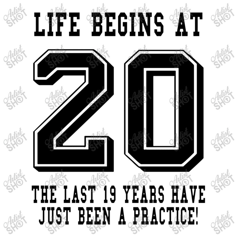 Life Begins At 20... 20th Birthday Unisex Hoodie | Artistshot