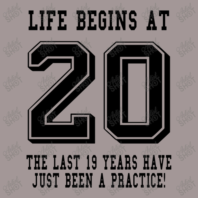 Life Begins At 20... 20th Birthday Vintage Short | Artistshot