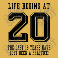 Life Begins At 20... 20th Birthday Vintage Hoodie And Short Set | Artistshot