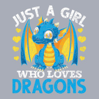 Just A Girl Who Loves Dragons Fantasy Animal Cute  Tank Dress | Artistshot