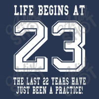 Life Begins At 23... 23rd Birthday Men Denim Jacket | Artistshot