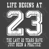 Life Begins At 23... 23rd Birthday Vintage T-shirt | Artistshot