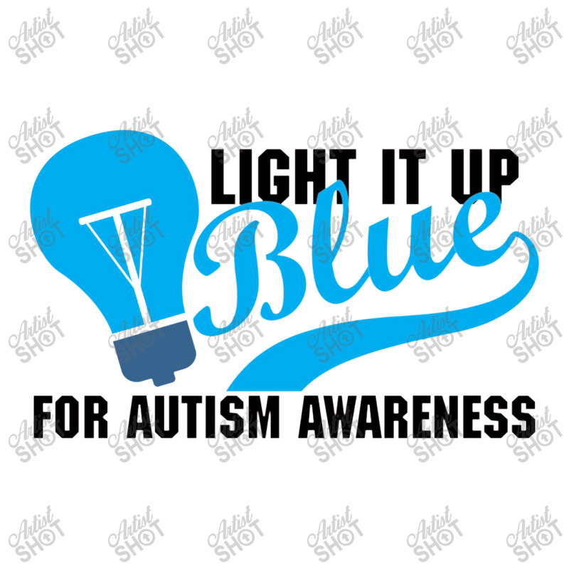 Light It Up Blue For Auti Awareness Men's T-shirt Pajama Set | Artistshot