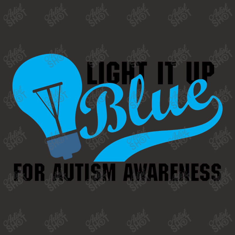 Light It Up Blue For Auti Awareness Champion Hoodie | Artistshot