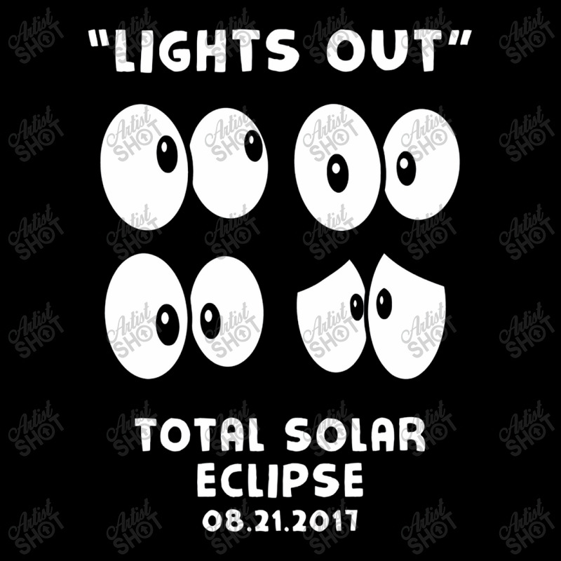 Lights Out, Total Solar Eclipse 08.21.2017 V-neck Tee | Artistshot