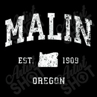 Malin Oregon Or Vintage Athletic Sports Design Adjustable Cap | Artistshot