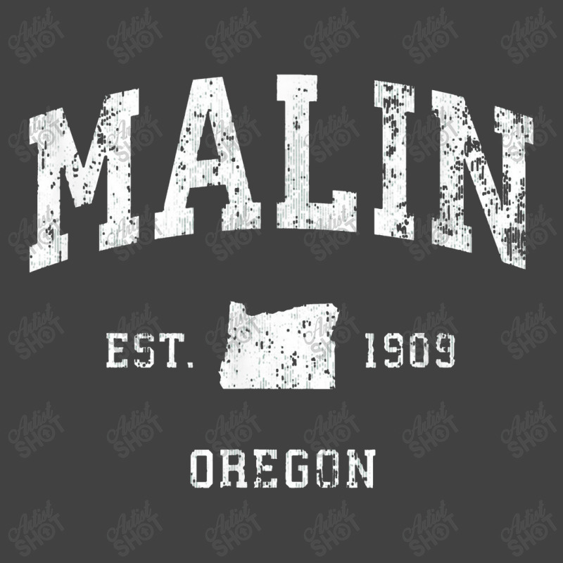 Malin Oregon Or Vintage Athletic Sports Design Vintage T-Shirt by tonierich | Artistshot