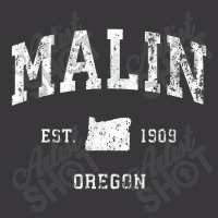 Malin Oregon Or Vintage Athletic Sports Design Ladies Curvy T-shirt | Artistshot