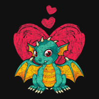 Fantasy Animal Dragon Lover Hearts Cute Dragon Graphic T-shirt | Artistshot