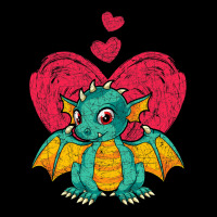 Fantasy Animal Dragon Lover Hearts Cute Dragon Pocket T-shirt | Artistshot