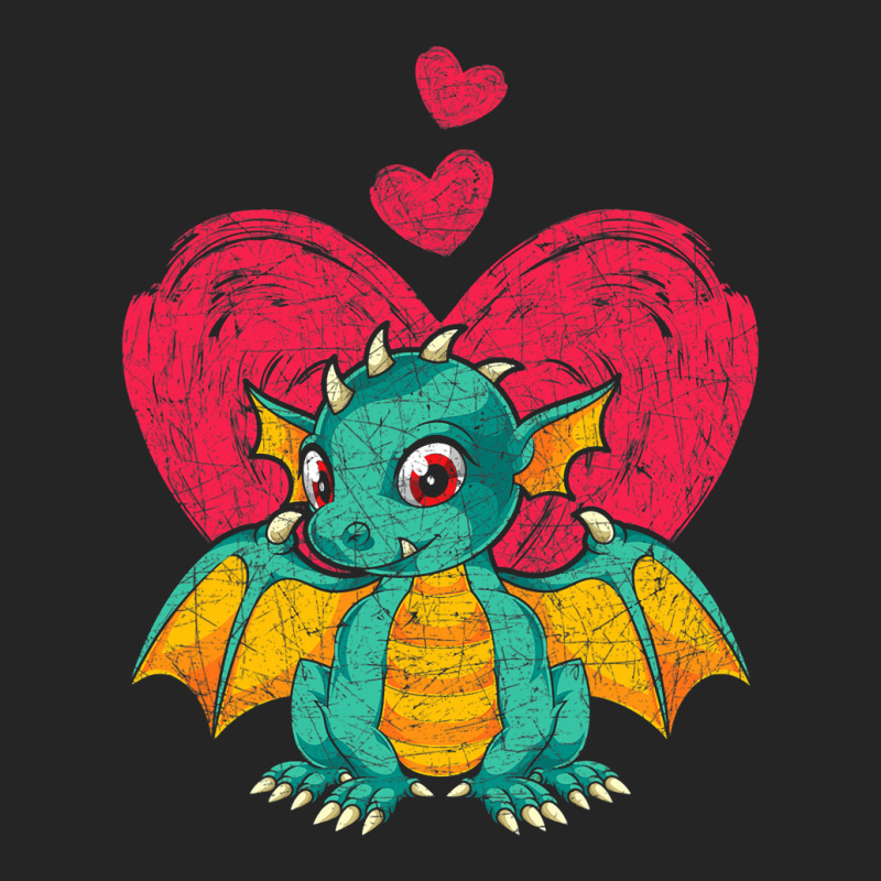 Fantasy Animal Dragon Lover Hearts Cute Dragon Unisex Hoodie by whoretacarpal | Artistshot