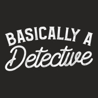 Basically A Detective Forensic Investigation T Shi Ladies Fitted T-shirt | Artistshot