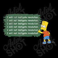 The Simpsons Bart I Will Not Instigate Revolution Adjustable Cap | Artistshot