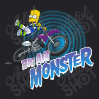 The Simpsons Bart Simpson Big Air Monster Motocros Youth Tee | Artistshot