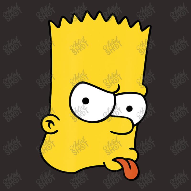 The Simpsons Bart Simpson Big Face Racerback Tank by longdanouj | Artistshot