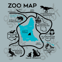 Zoo Map Unisex Sherpa-lined Denim Jacket | Artistshot