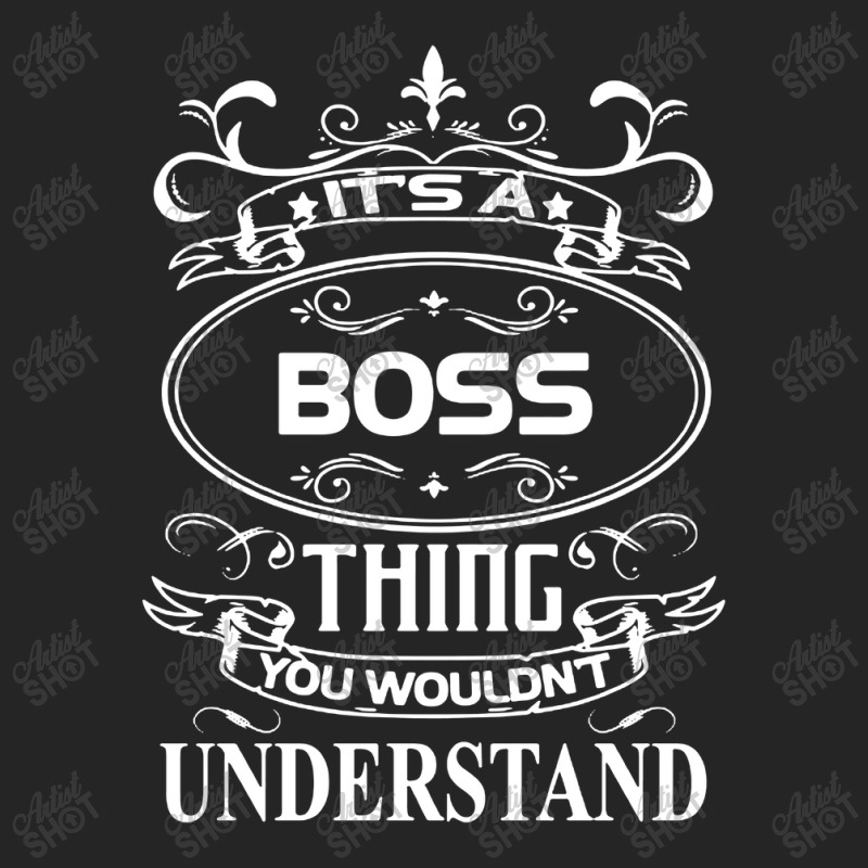 Boss Name Shirt It's A Boss Thing Unisex Hoodie | Artistshot