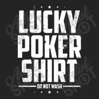 Lucky Charm Poker Texas Holdem Casino Pokerface Ga 3/4 Sleeve Shirt | Artistshot