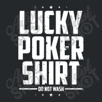 Lucky Charm Poker Texas Holdem Casino Pokerface Ga Crewneck Sweatshirt | Artistshot