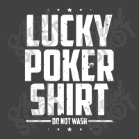 Lucky Charm Poker Texas Holdem Casino Pokerface Ga Vintage T-shirt | Artistshot