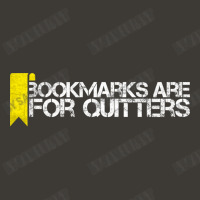 Bookmarks Are For Quitter Funny Book Reading Humor Gift For Bookworm L Bucket Hat | Artistshot