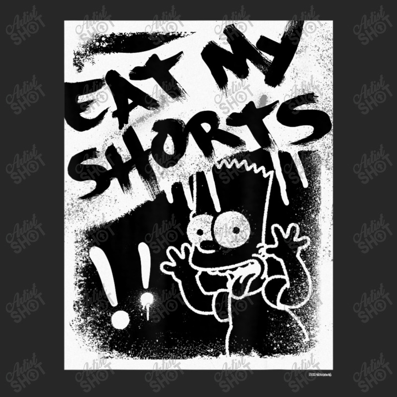 The Simpsons Bart Simpson Eat My Shorts Spray-pain Women's Pajamas Set by longdanouj | Artistshot