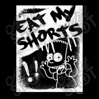 The Simpsons Bart Simpson Eat My Shorts Spray-pain Legging | Artistshot