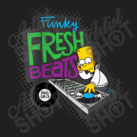 The Simpsons Bart Simpson Funky Fresh Beats Served T-shirt | Artistshot