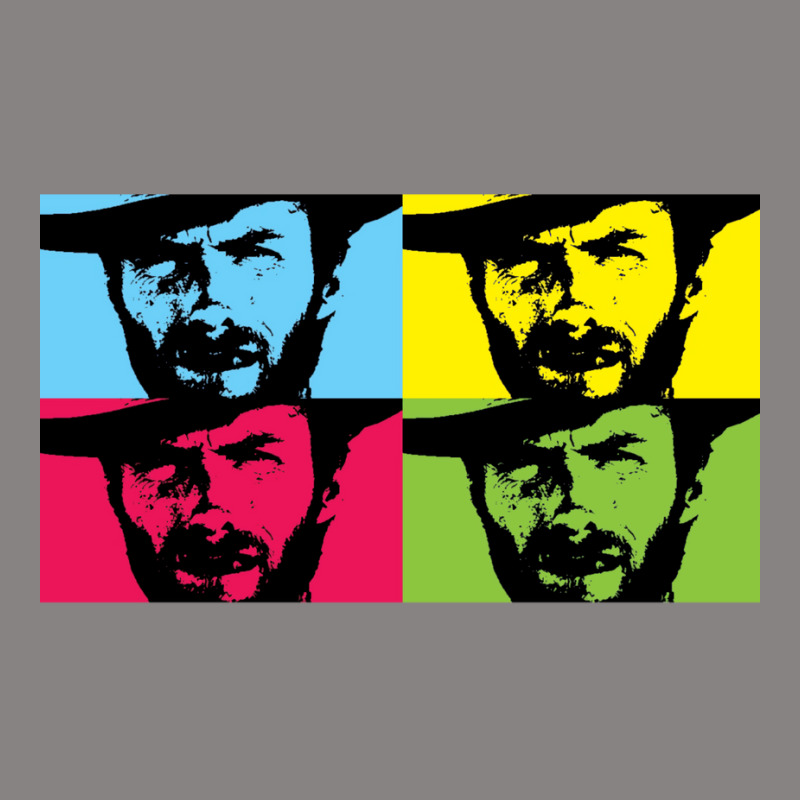 Clint Eastwood In Colours Adjustable Cap | Artistshot