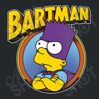 The Simpsons Bartman Hero Shot C2 Crewneck Sweatshirt | Artistshot