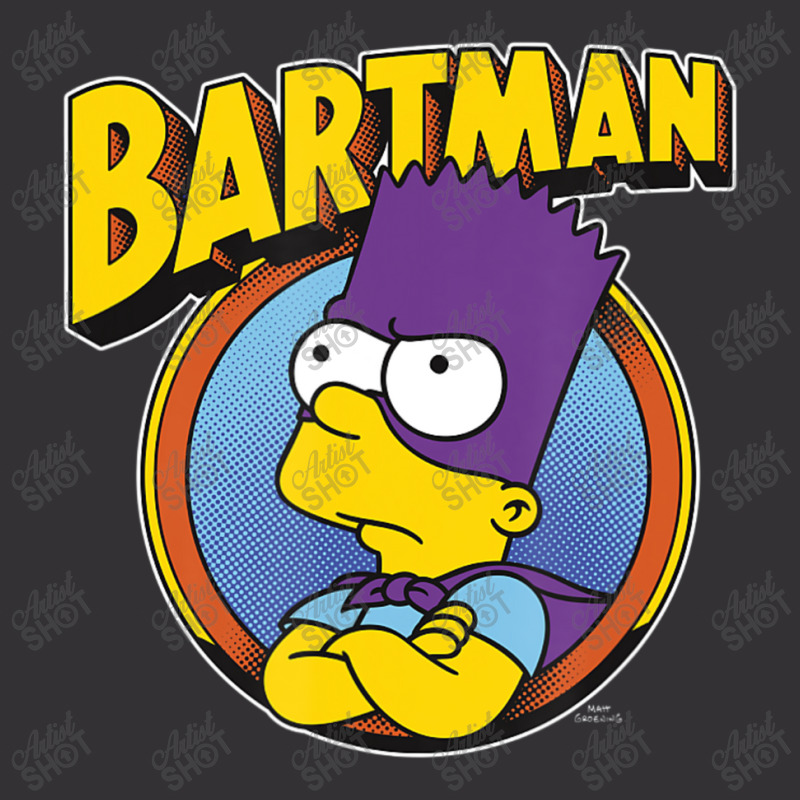 The Simpsons Bartman Hero Shot C2 Vintage Hoodie And Short Set by longdanouj | Artistshot