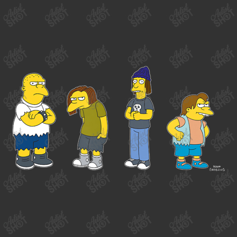 The Simpsons Bullies Line Up C2 Baby Bodysuit by longdanouj | Artistshot