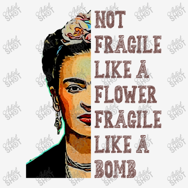 Frida Kahlo   Not Fragile Like A Flower Classic T Graphic Youth T-shirt | Artistshot